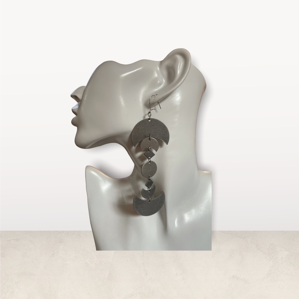 Lightweight Geometric bohemian  door knocker post earrings “Life of the Party”